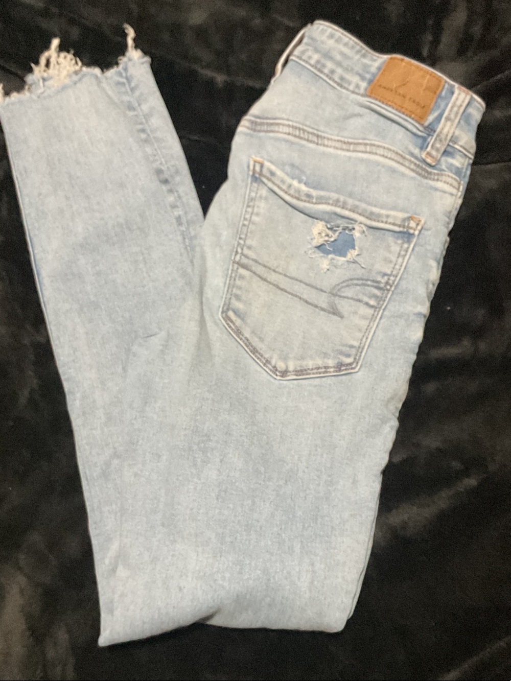American Eagle Outfitters Light Blue Skinny Jeans